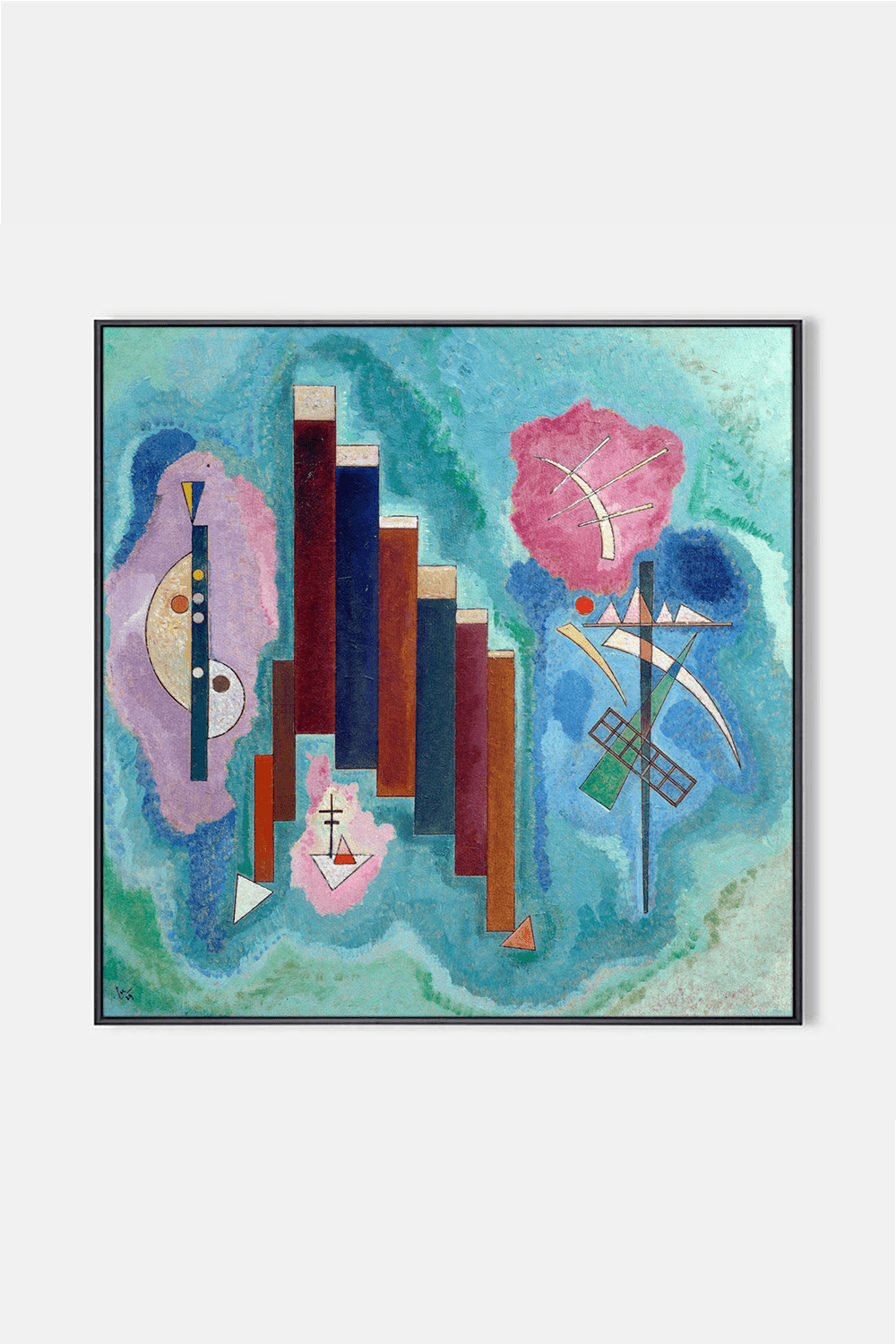 Abstract, Bold, and Unexpected – Why This Color-Charged Canvas Belongs on Your Wall - ARABELART