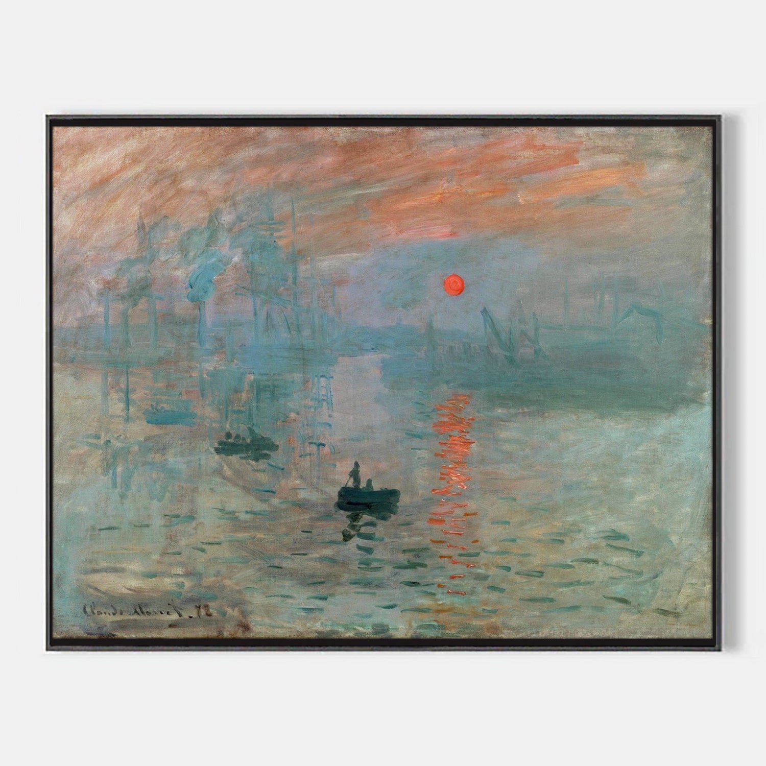 Impression Sunrise by Claude Monet: A Timeless Masterpiece Now Available as a High-Quality Reproduction - ARABELART