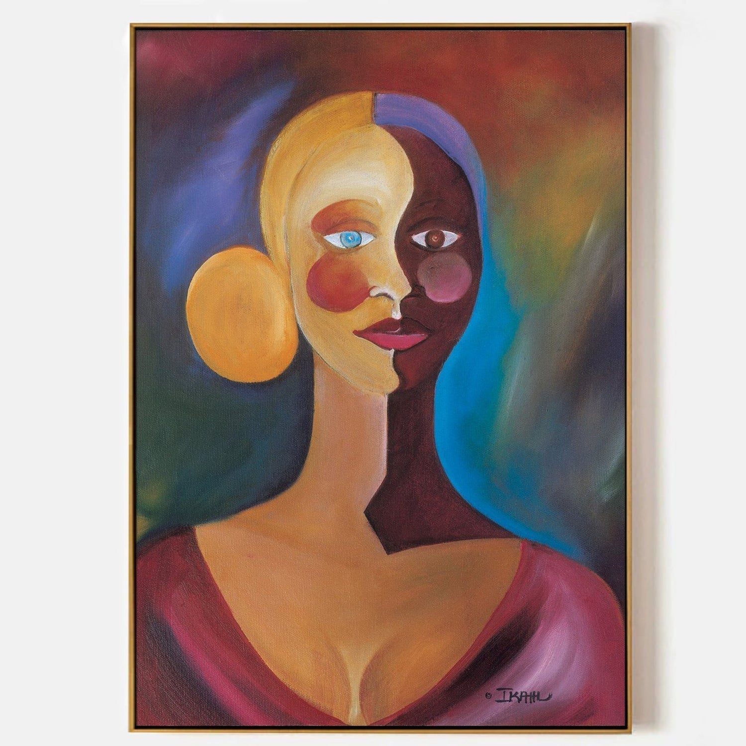 The Duality of Self: A Portrait of Power and Balance - ARABELART