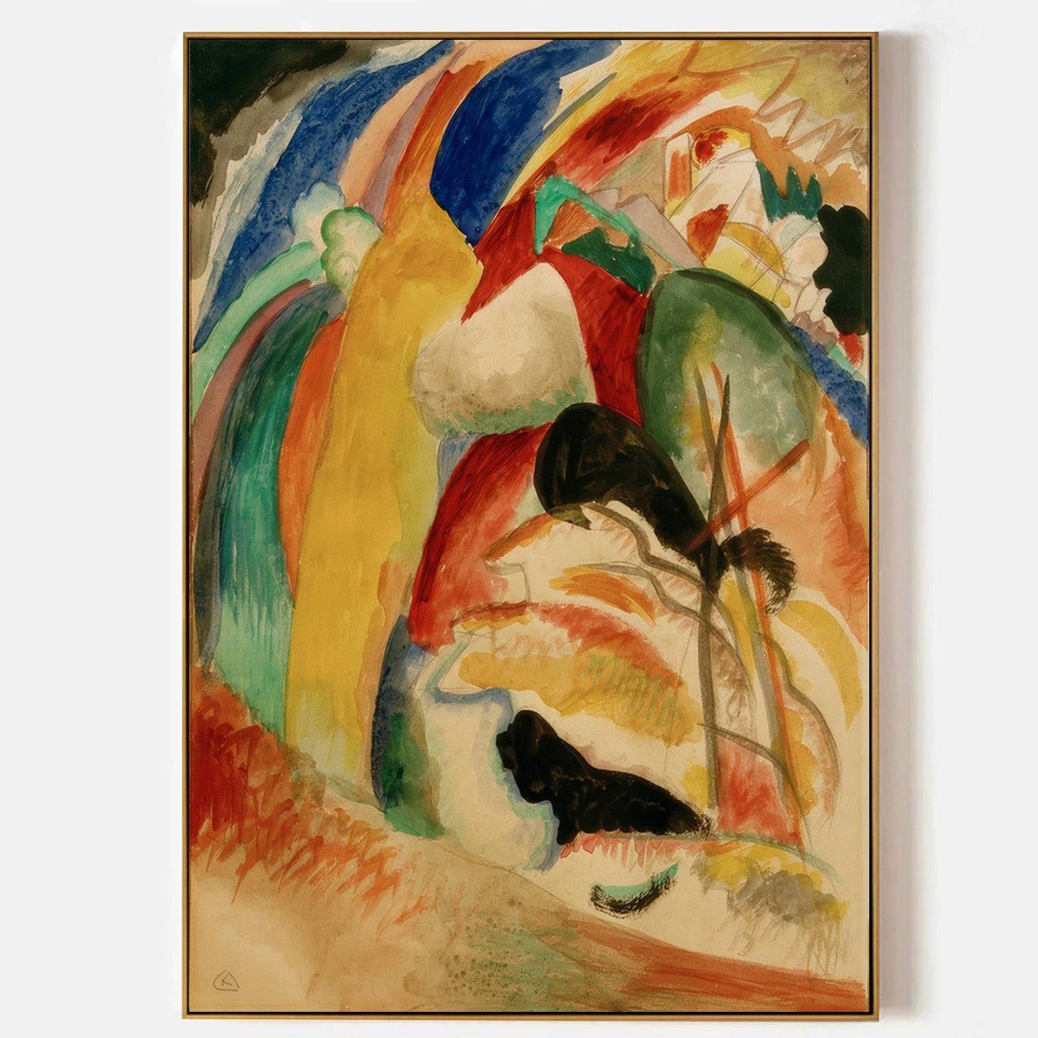 The Philosophy and Art of Wassily Kandinsky: A Fusion of Spirit and Color - ARABELART