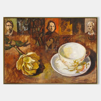 Framed Canvas Art / Hand-Painted Masterpiece / AR1514