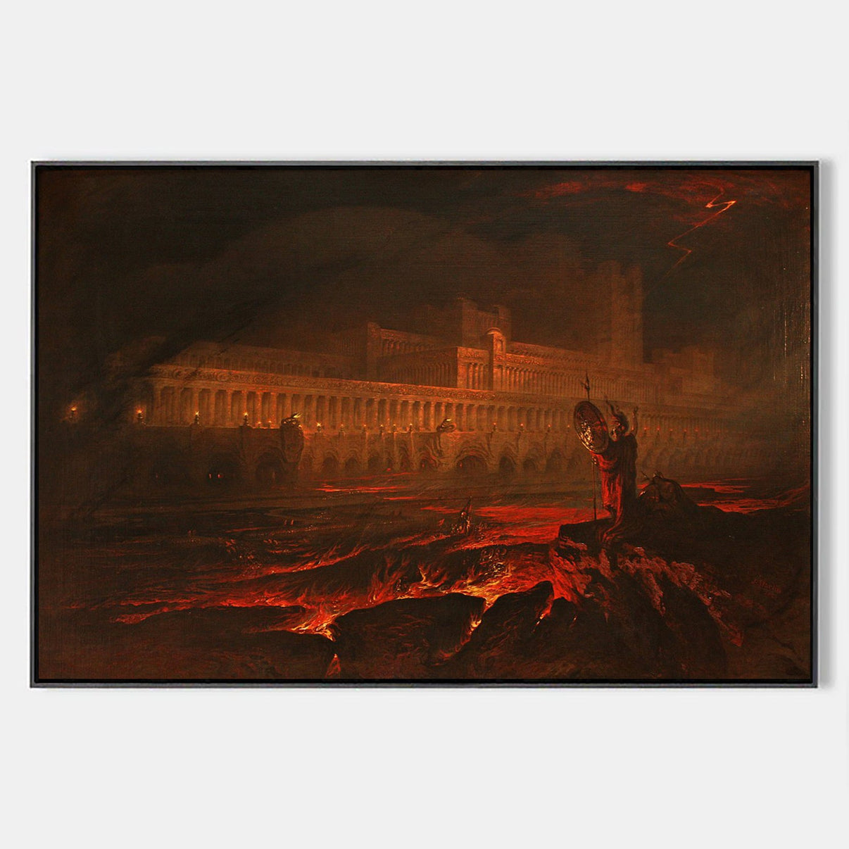 Pandemonium by John Martin - Famous Art Reproduction - ARABELART