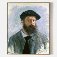 Self Portrait with a Beret by Claude Monet - Famous Art Reproduction - ARABELART