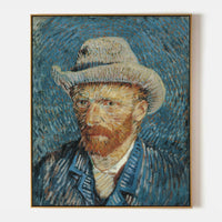 Self Portrait with Felt Hat by Vincent van Gogh - Famous Art Reproduction - ARABELART