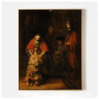 The Return of the Prodigal Son by Rembrandt - Famous Art Reproduction - ARABELART
